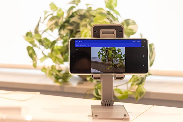 スマートフォン内蔵カメラで撮影