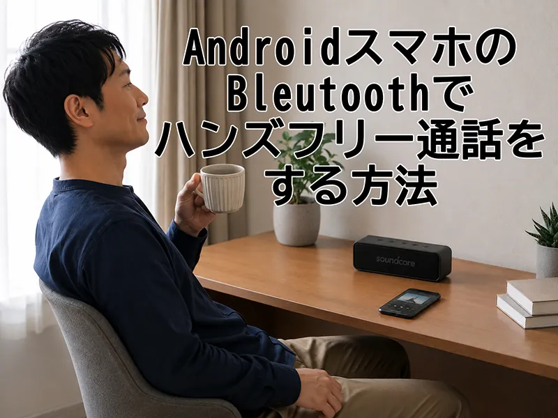 AndroidスマホのBleutoothでハンズフリー通話をする方法